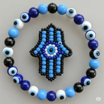 Evil Eye Hamsa Bracelet