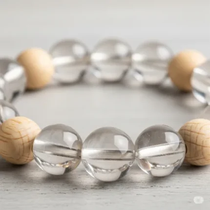Crystal with Tulsi Bracelet