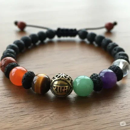 Shukr Chakra Bracelet With Ram Bead – Fame • Power • Divine Protection