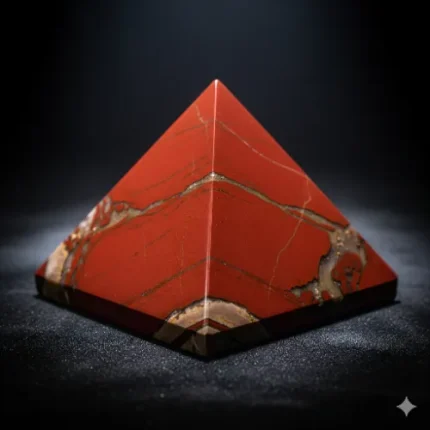 Red Jasper Pyramid