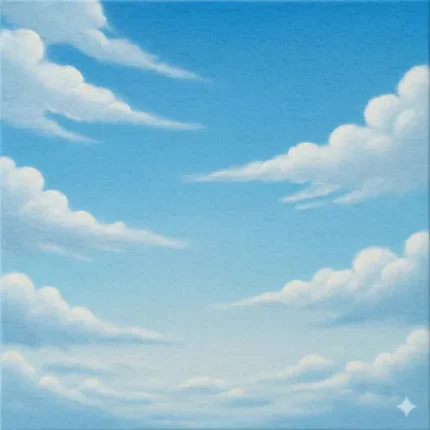 Special Vastu Remedies Painting – Sky & Clouds for West