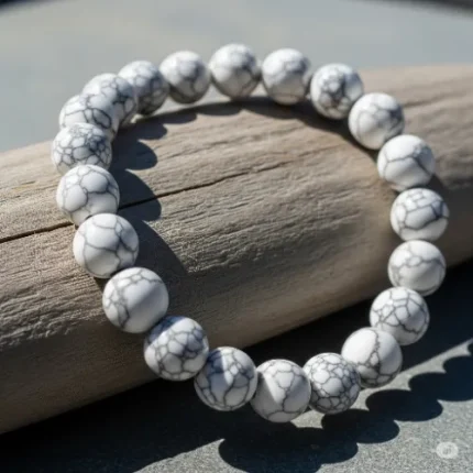 Howlite Bracelet – Stone of Calmness, Peace & Positivity