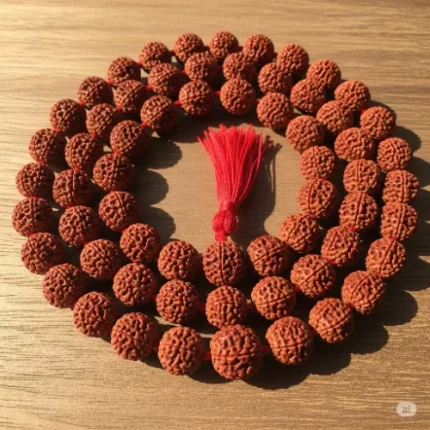 Rudraksha Mala – 54 Beads (Spiritual Necklace)