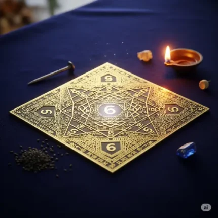 Shani Yantra – For Protection from Shani Dosha, Saturn Remedies & Justice