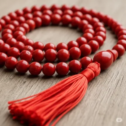 Coral Munga Mala – Red Coral Necklace