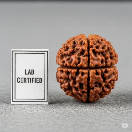 Chaar Mukhi / Four Faced Rudraksha – Lab Certified