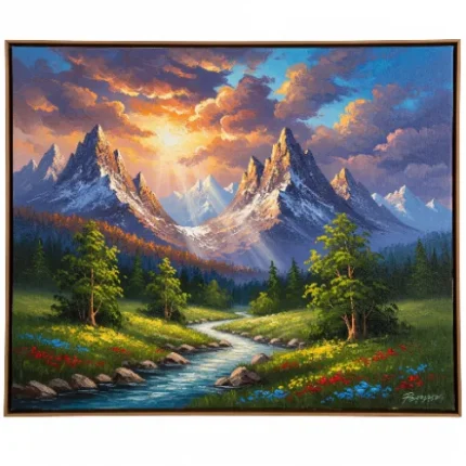 Beautiful Nature Landscape Canvas Wall Painting