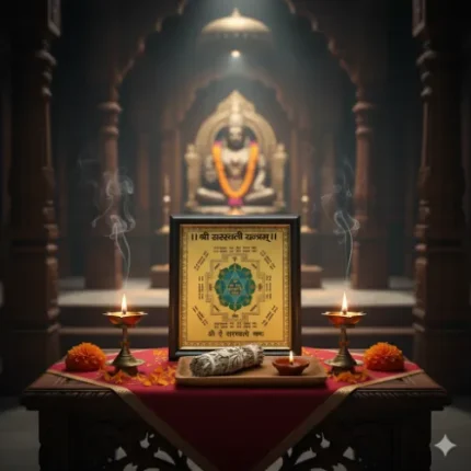 Saraswati Yantra for Focus, Learning & Creativity